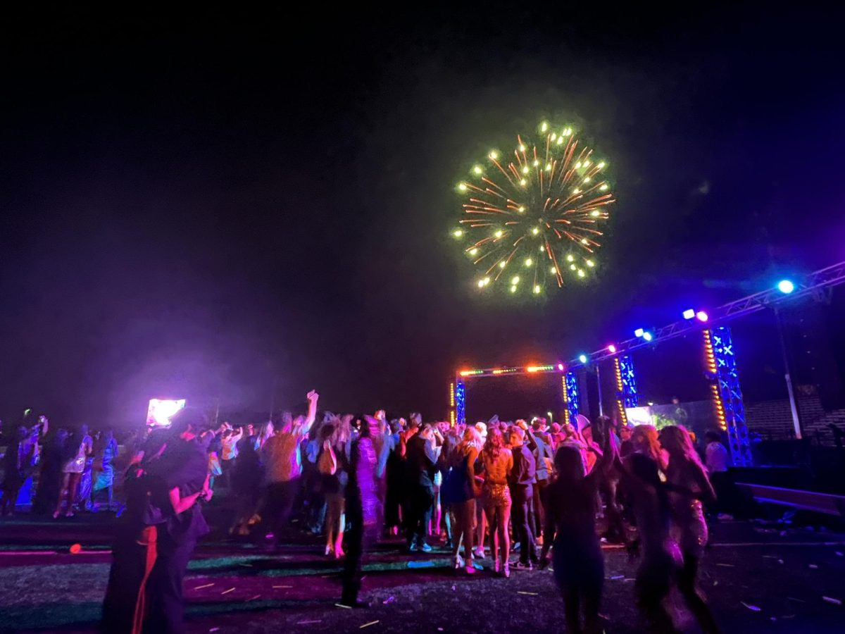 Plainfield East's 2023 homecoming took place Sep. 23, amd the night ended with a firework display.