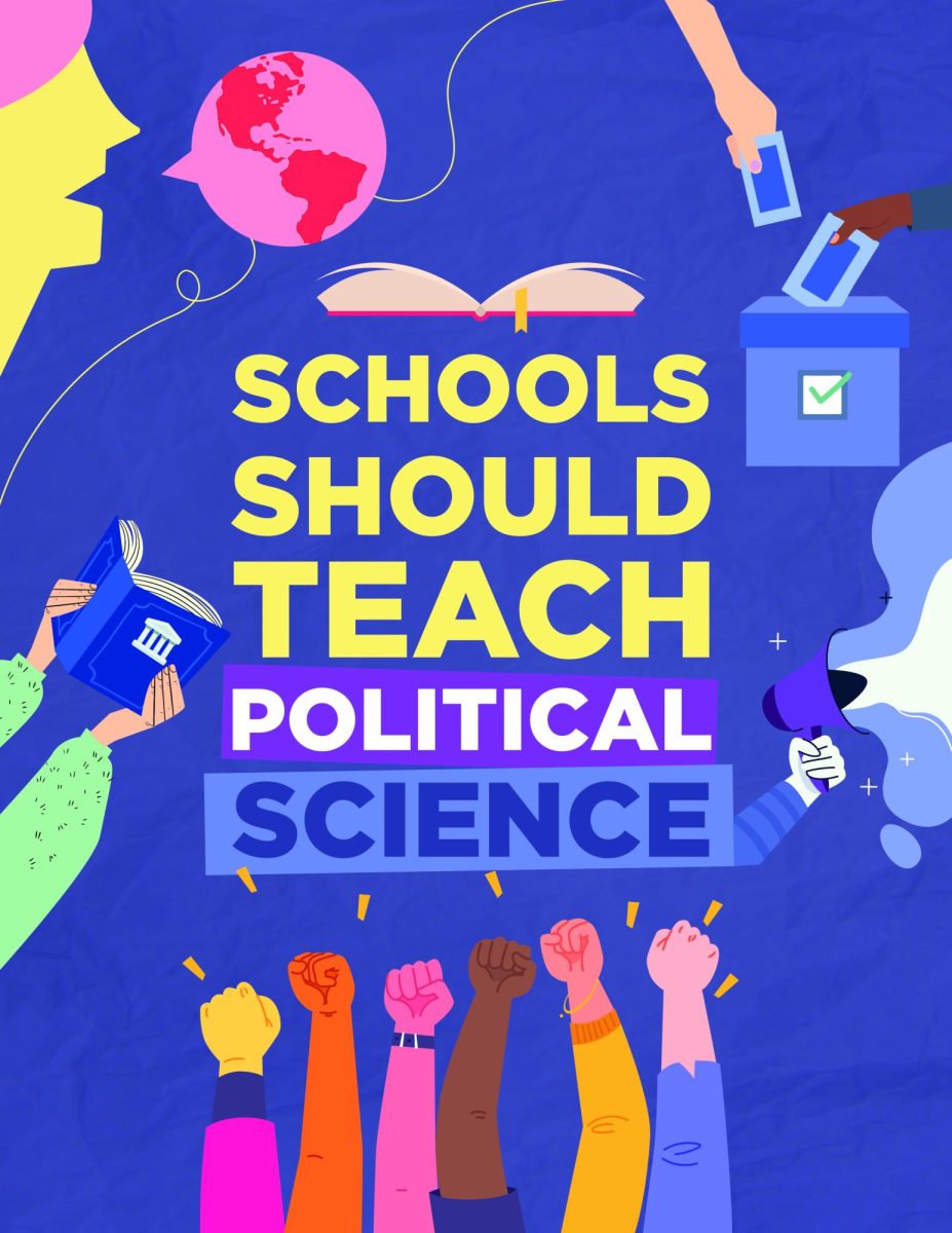 Schools need to further implement political education to empower students with knowledge.