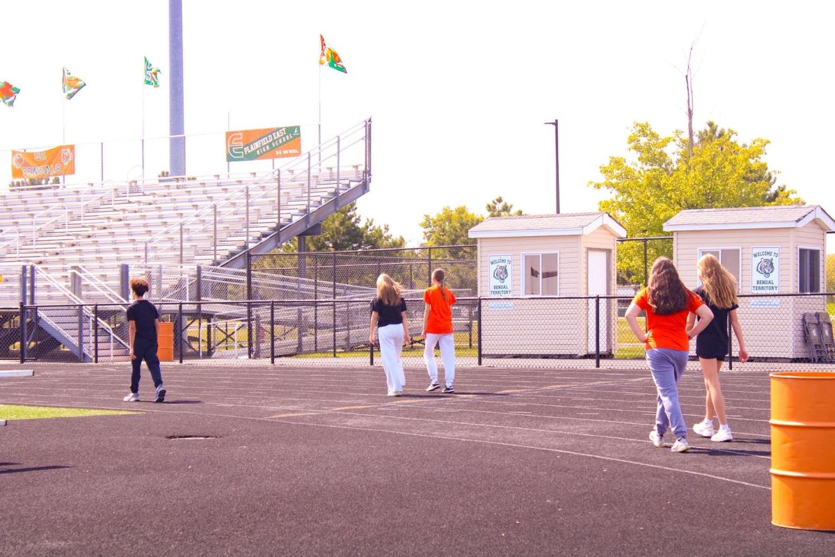 Freshman class marches confidently into new school year